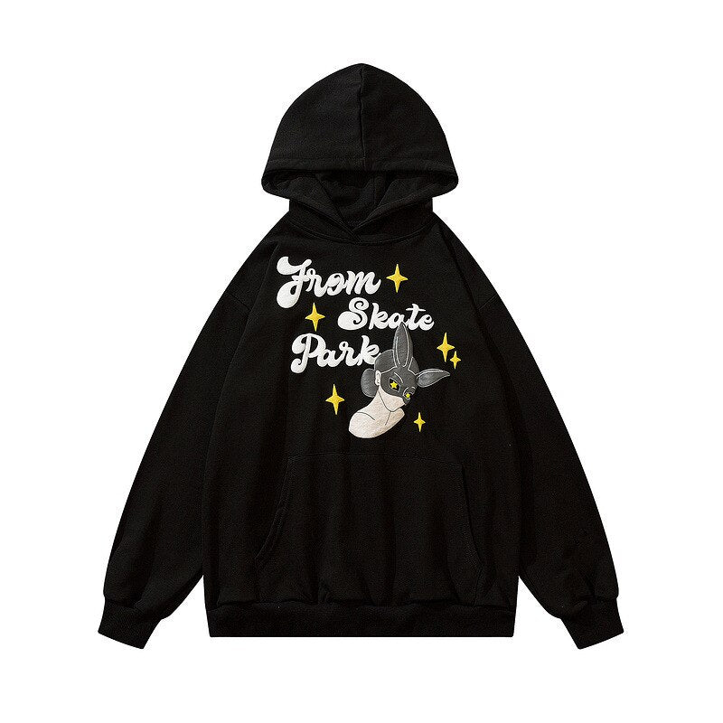 "Pop Star" Graphic Unisex Streetwear Vintage Women Men Y2K Hoodie