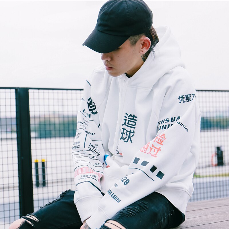 "Tokyo King" Graphic Unisex Streetwear Vintage Women Men Y2K Hoodie