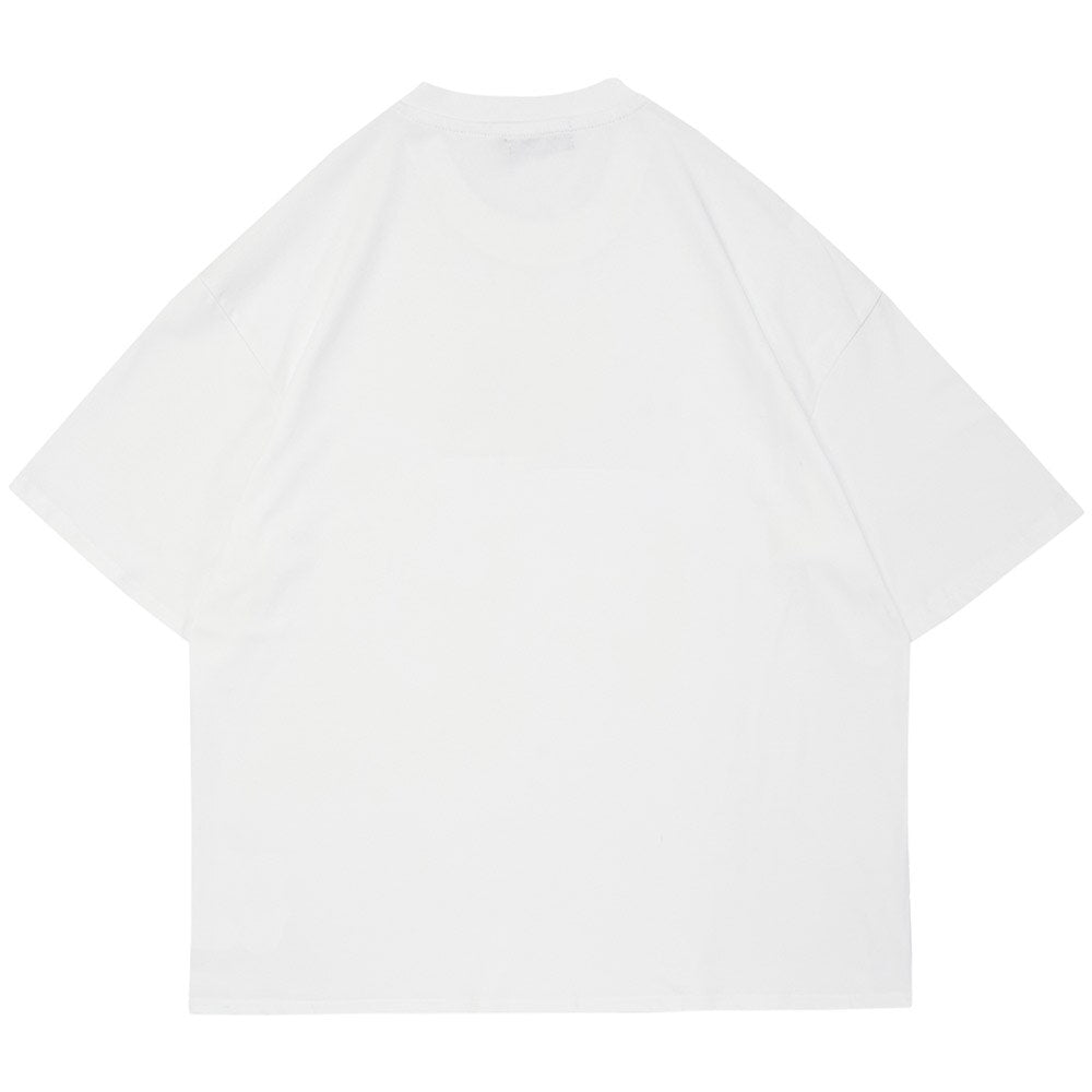 "Punk Flame" Graphic Unisex Streetwear Vintage Women Men Y2K T-Shirt
