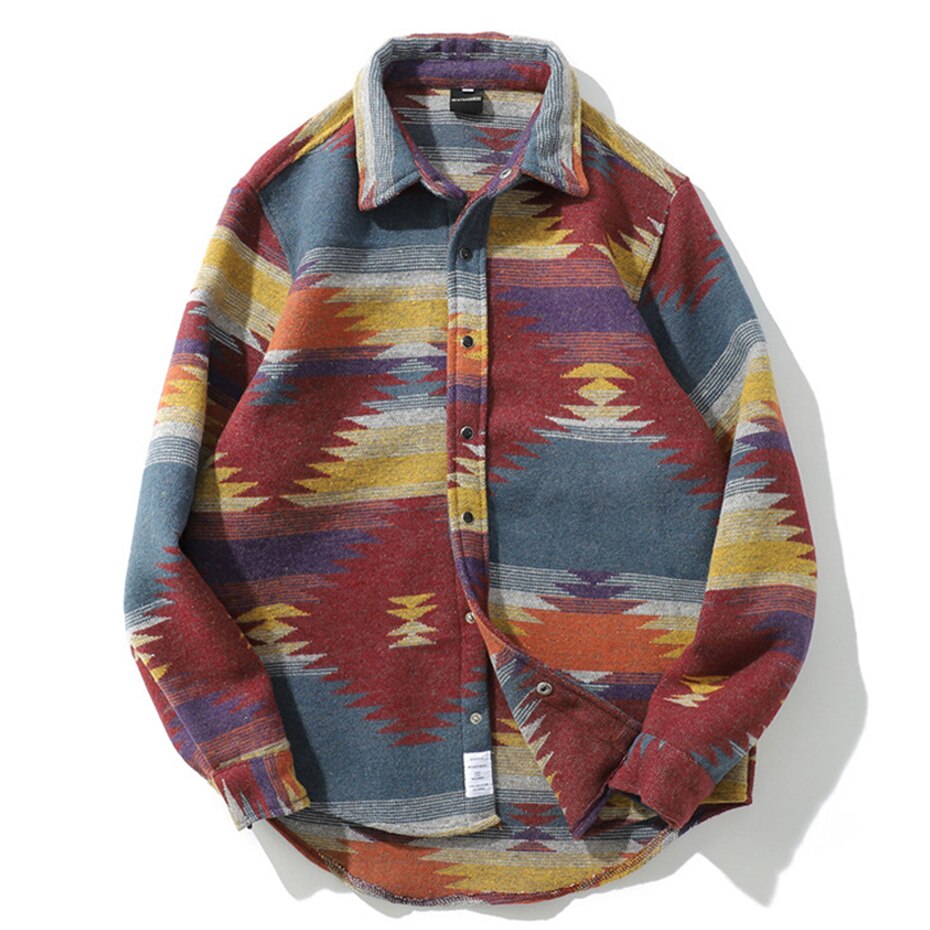 "Winter Warmth" Graphic Unisex Streetwear Vintage Women Men Y2K Shirt