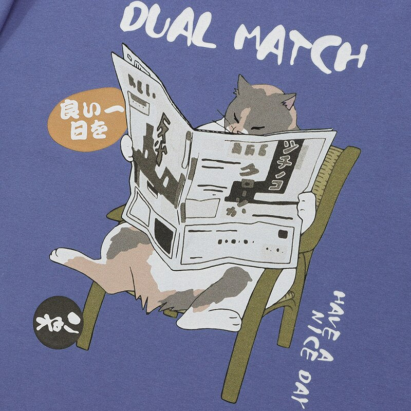 "Dual Match" Unisex Men Women Streetwear T-Shirt