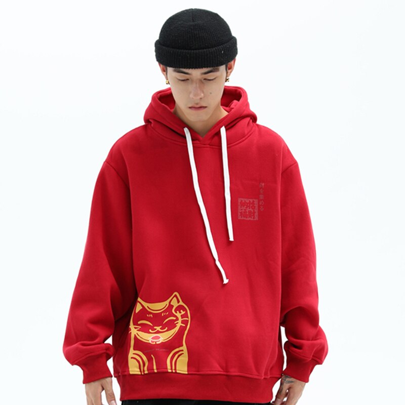 "Raise Your Hand" Graphic Unisex Streetwear Vintage Women Men Y2K Hoodie