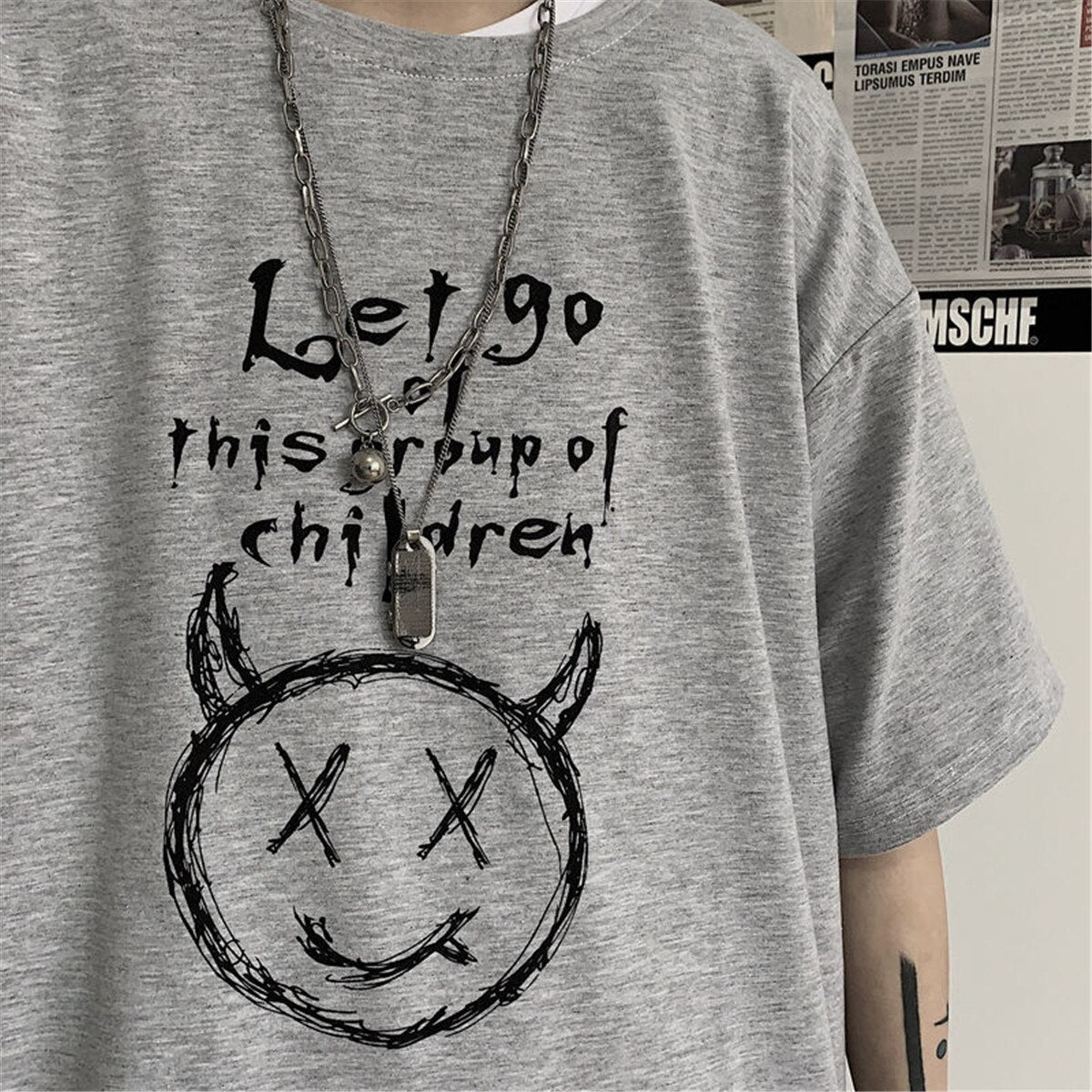 "Sideline Story" Graphic Unisex Streetwear Vintage Women Men Y2K T-Shirt