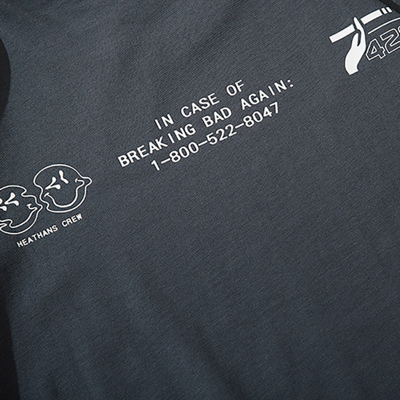 "All Stop" Graphic Unisex Streetwear Vintage Women Men Y2K T-Shirt