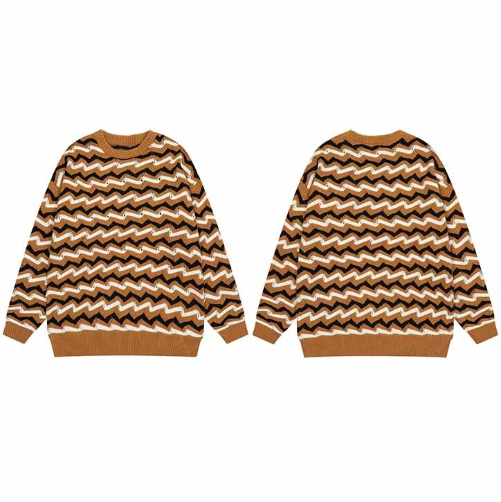 "Rough Head" Graphic Unisex Streetwear Vintage Women Men Y2K Sweater