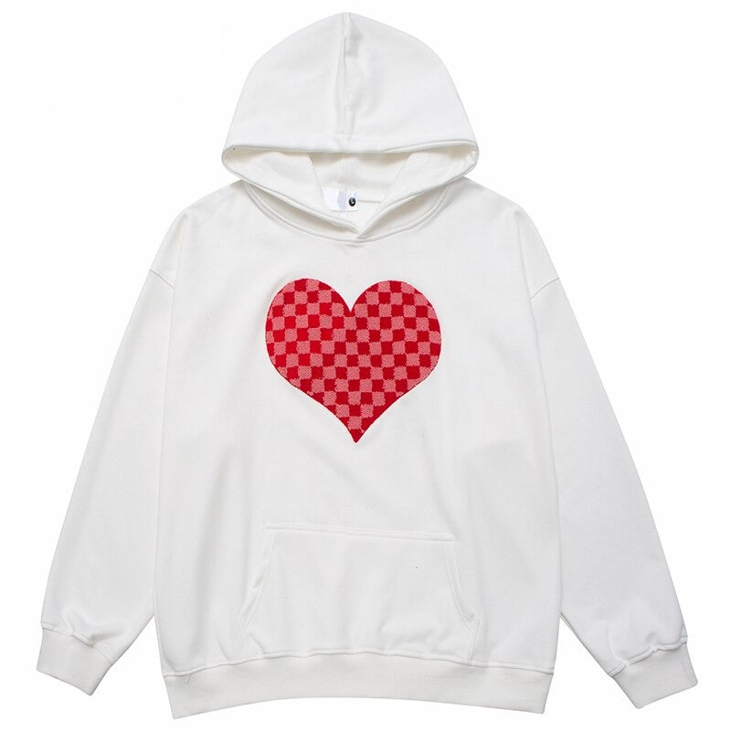"Dotted Chest" Unisex Men Women Streetwear Graphic Hoodie