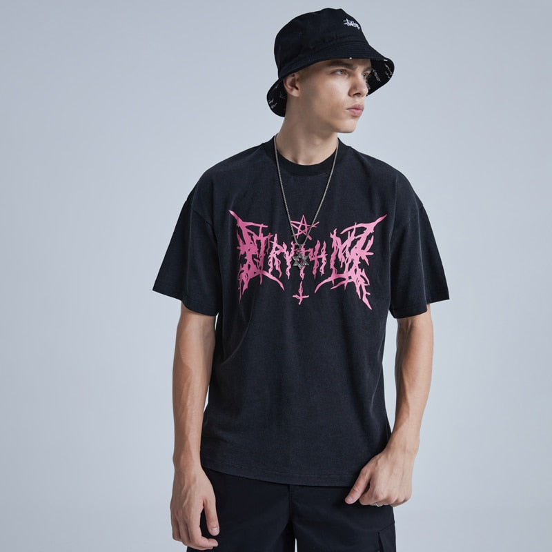 "Hidden Timeline" Graphic Unisex Streetwear Vintage Women Men Y2K T-Shirt