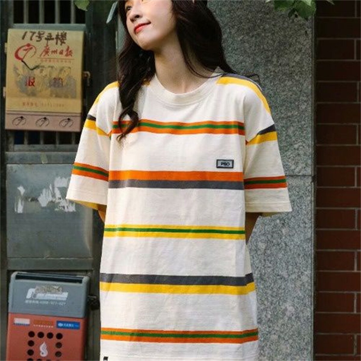 "First Day" Unisex Men Women Streetwear Graphic T-Shirt