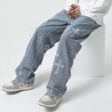 "Hearts" Denim Jeans