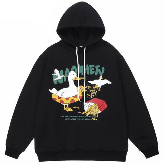 "Around In Circles" Unisex Men Women Streetwear Graphic Hoodie