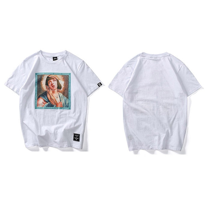 "Red Head" Graphic Unisex Streetwear Vintage Women Men Y2K T-Shirt