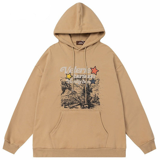 "Desert Land" Unisex Men Women Streetwear Graphic Hoodie