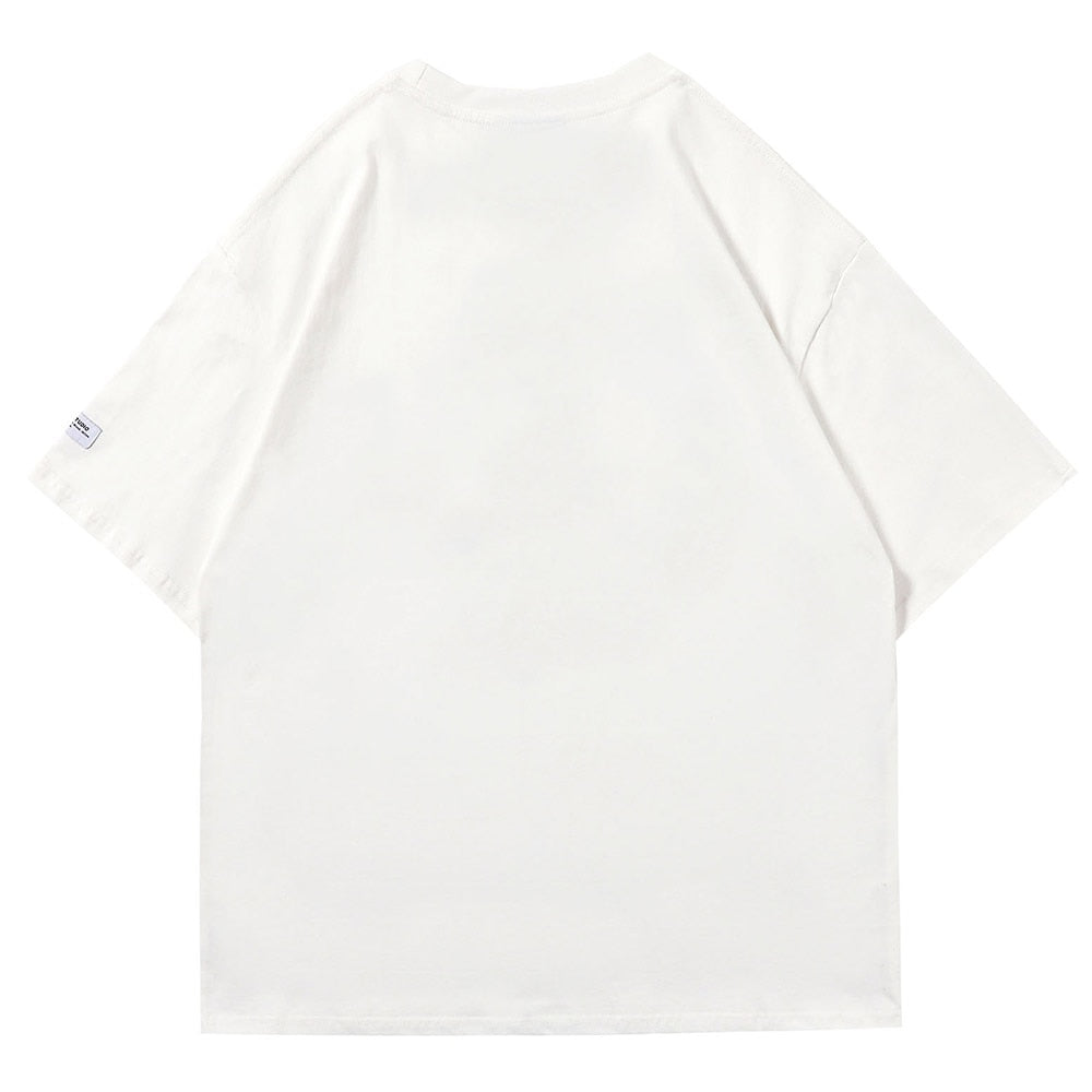 "Candy Hearts" Men Women Streetwear Unisex Graphic T-Shirt