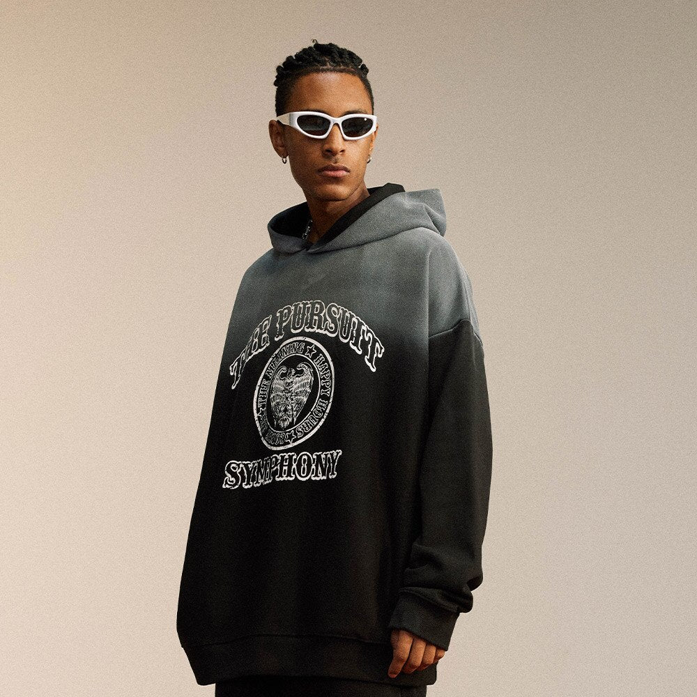 "University" Graphic Unisex Streetwear Vintage Women Men Y2K Hoodie