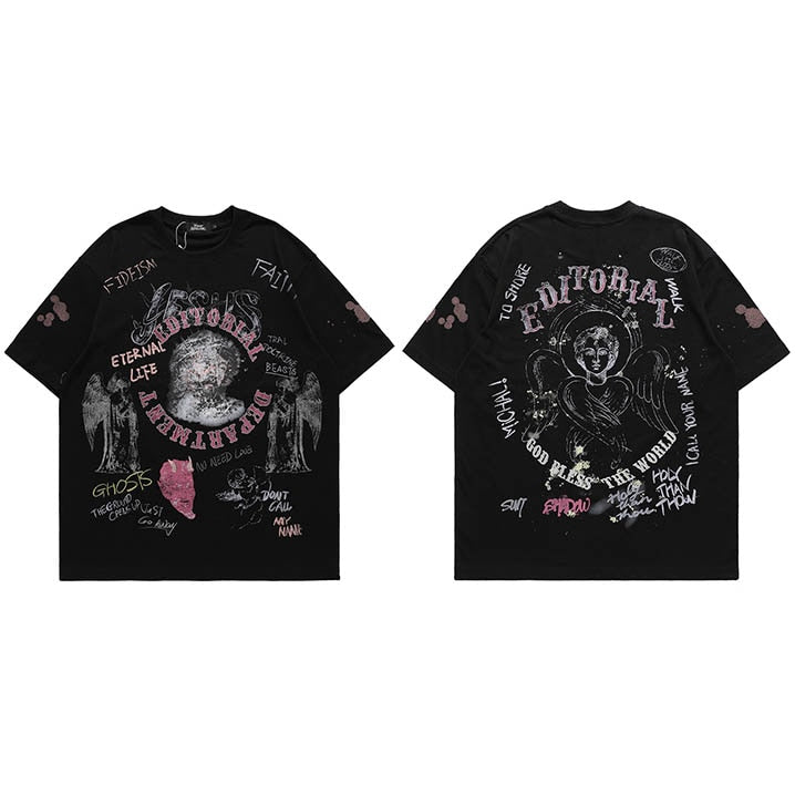 "End Of The World" Unisex Men Women Streetwear Graphic T-Shirt