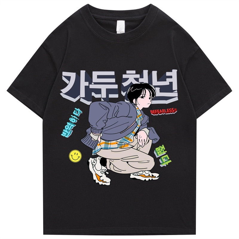 "I'm Fearless" Men Women Streetwear Unisex Graphic T-Shirt