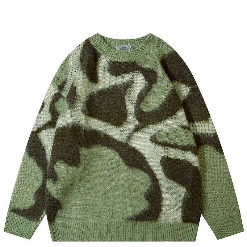 "Jungle Arrows" Graphic Unisex Streetwear Vintage Women Men Y2K Sweater