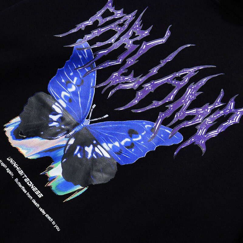 "All Life" Graphic Unisex Streetwear Women Men Y2K Hoodie