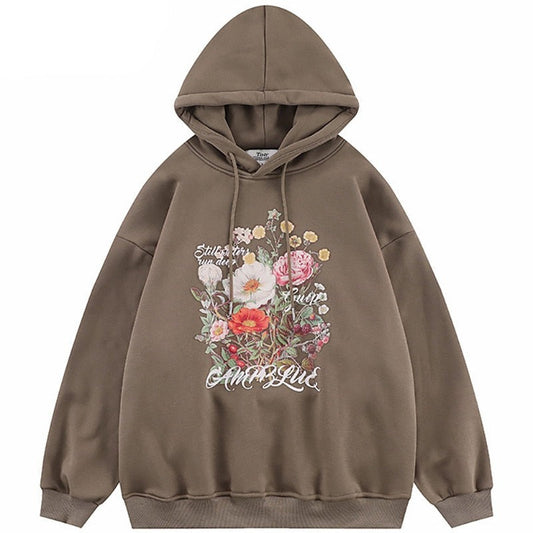 "Open Handouts" Graphic Unisex Streetwear Vintage Women Men Y2K Hoodie