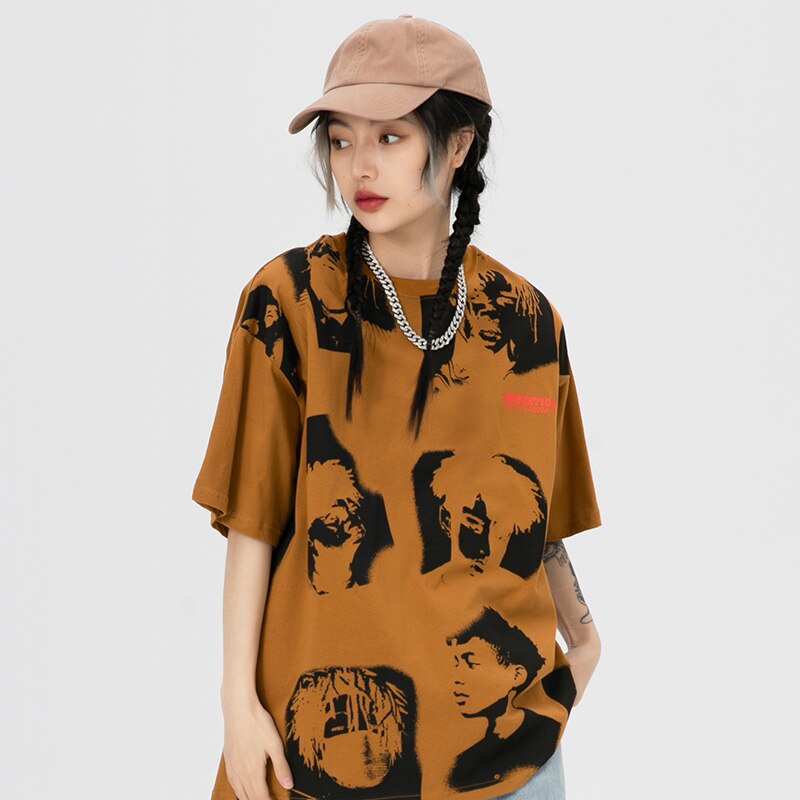 "People" Unisex Men Women Streetwear Graphic T-Shirt