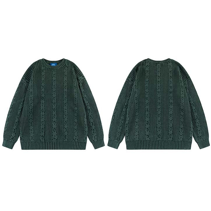 "White Walls" Graphic Unisex Streetwear Vintage Women Men Y2K Sweater