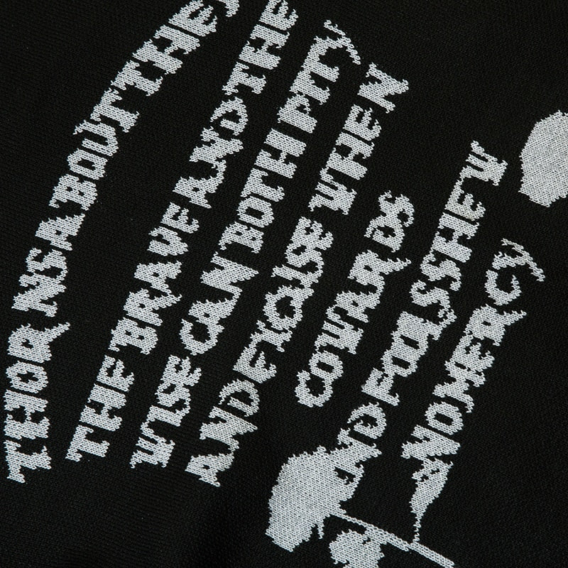 "Your Love Is King" Graphic Unisex Streetwear Vintage Women Men Y2K Sweater