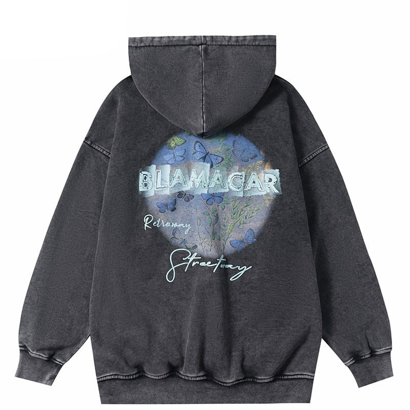"Hang On Too" Graphic Unisex Streetwear Women Men Y2K Hoodie
