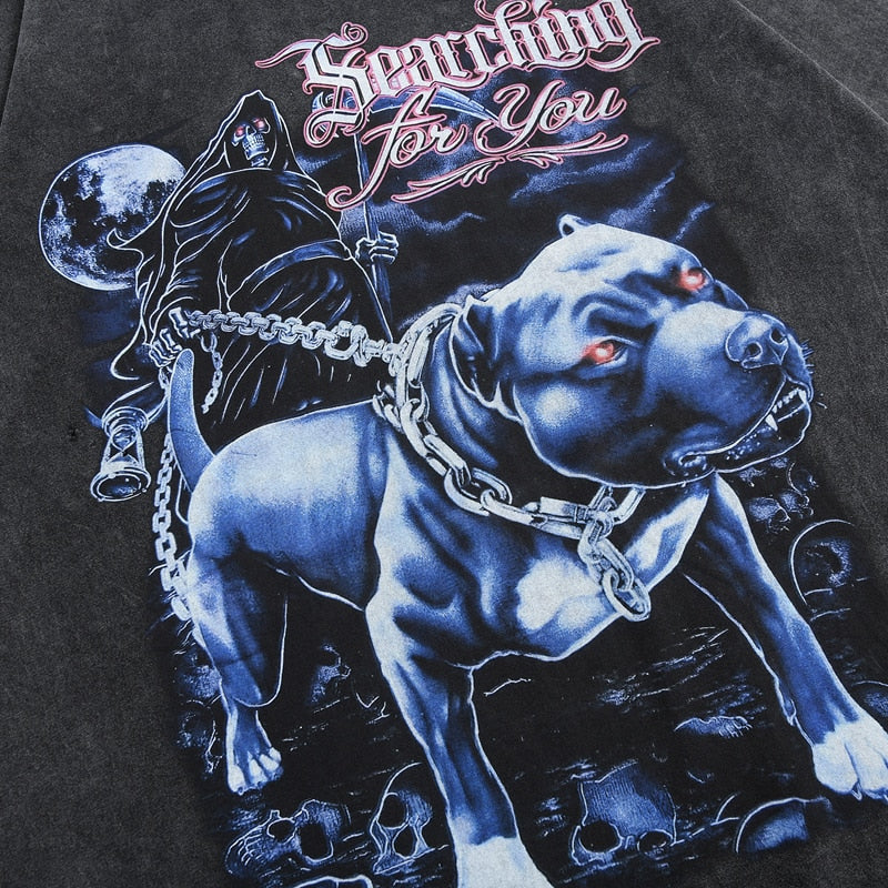 "Searching Still" Graphic Unisex Streetwear Vintage Women Men Y2K T-Shirt