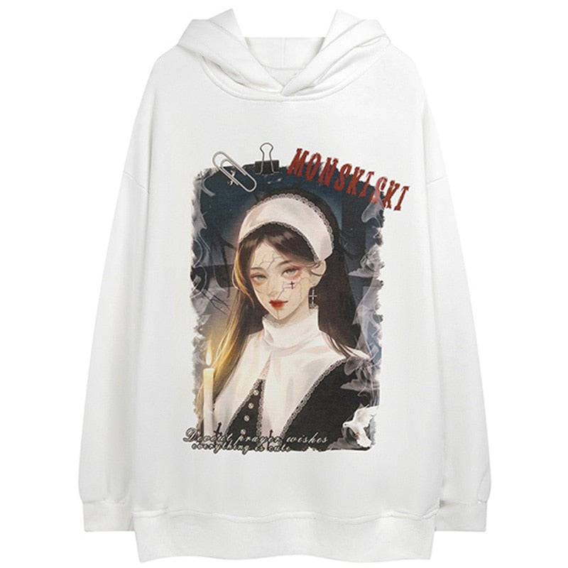 "Beauty Queen" Unisex Men Women Streetwear Graphic Hoodie