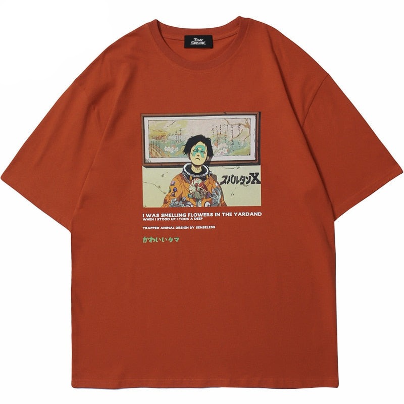 "On The Wall" Unisex Men Women Streetwear Graphic T-Shirt