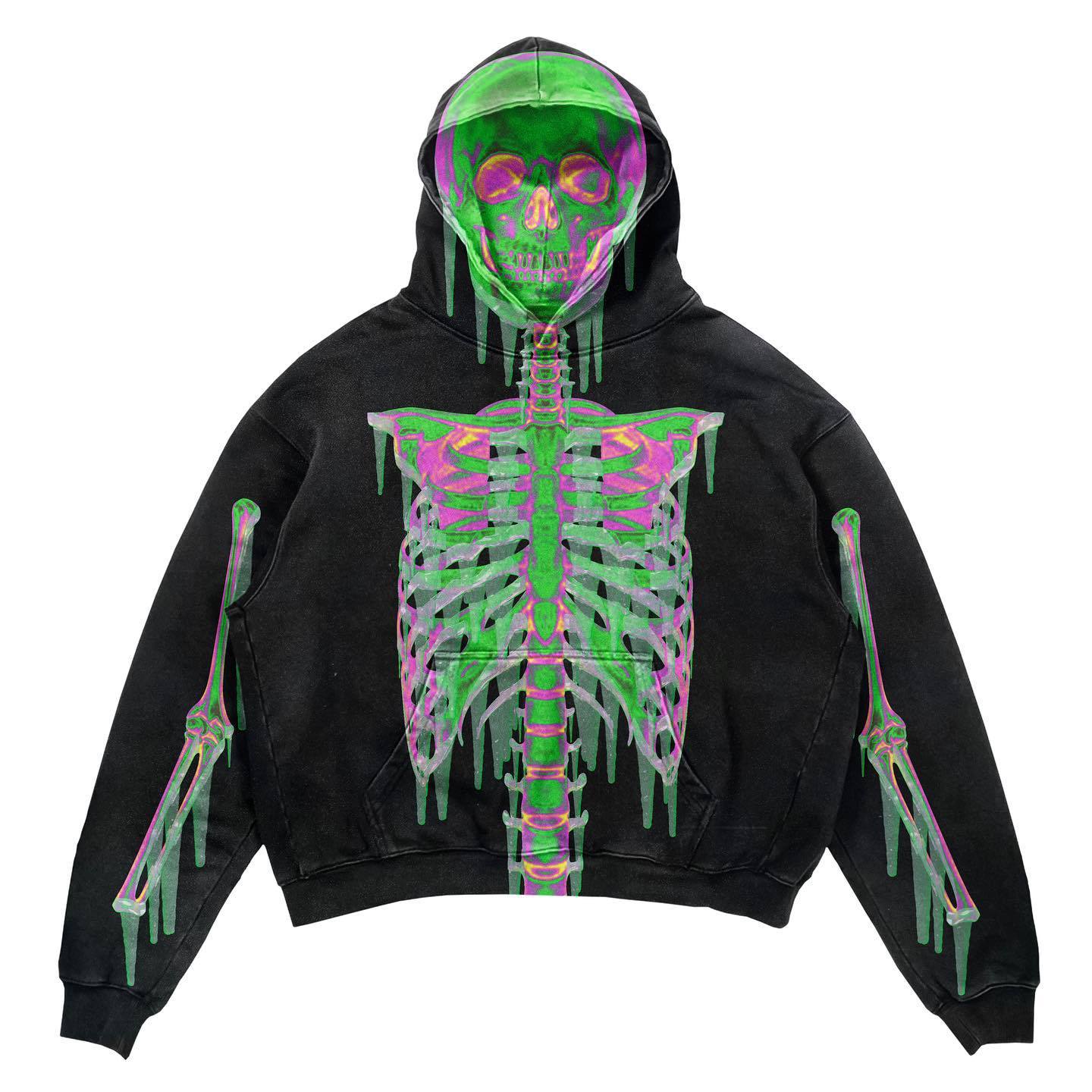 Anime‑inspired oversized hoodie with Japanese street fashion cues, bold graphic art and clean finish, ideal for urban layering and statement street style.