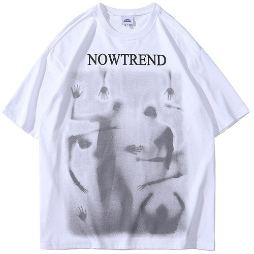 "No Ends" Graphic Unisex Streetwear Vintage Women Men Y2K T-Shirt