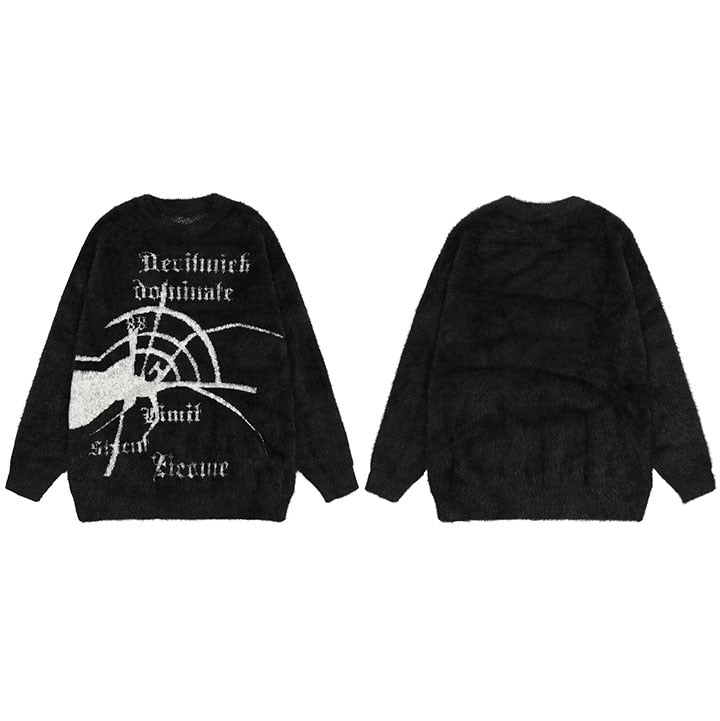 "Real Business" Graphic Unisex Streetwear Vintage Women Men Y2K Hoodie