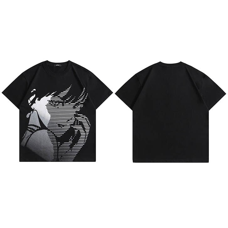 "Party Time" Graphic Unisex Streetwear Vintage Women Men Y2K T-Shirt