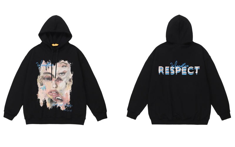 "Mixed Tape" Graphic Unisex Streetwear Vintage Women Men Y2K Hoodie