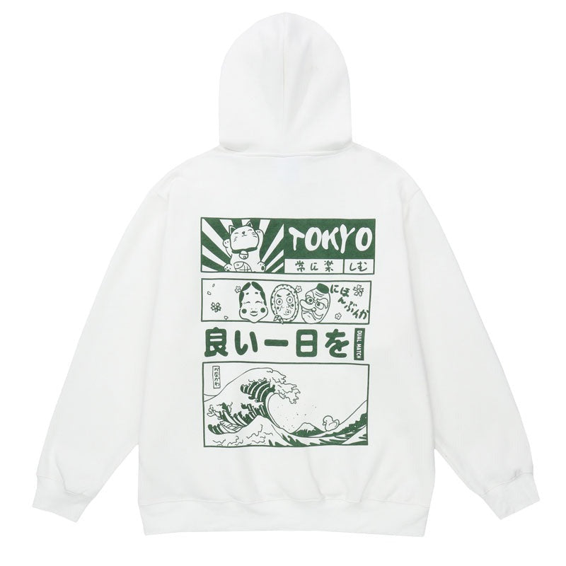 "Drift King" Unisex Men Women Streetwear Graphic Hoodie