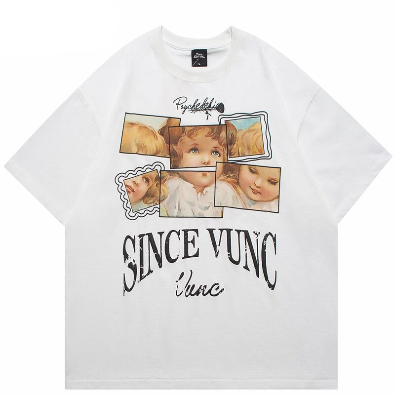 "Way Back When" Graphic Unisex Streetwear Vintage Women Men Y2K T-Shirt
