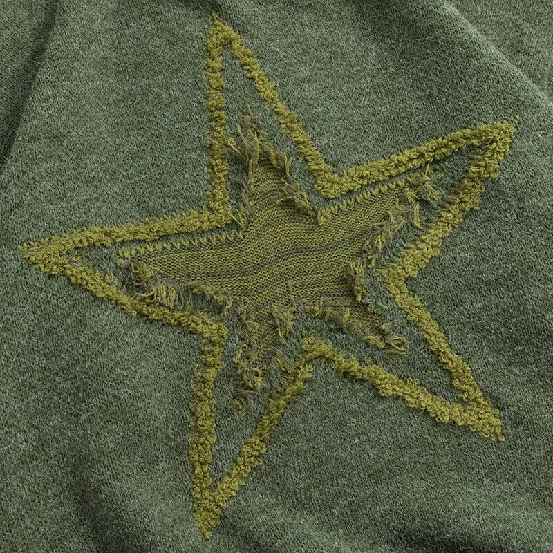 "Golden Star" Graphic Unisex Streetwear Women Men Y2K Hoodie