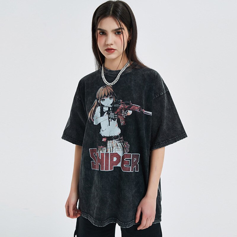 "Deep Cover" Unisex Streetwear Men Women Graphic T-Shirt