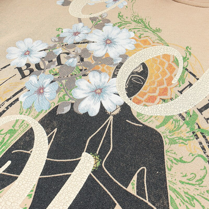 "Moving Still" Graphic Unisex Streetwear Vintage Women Men Y2K Hoodie