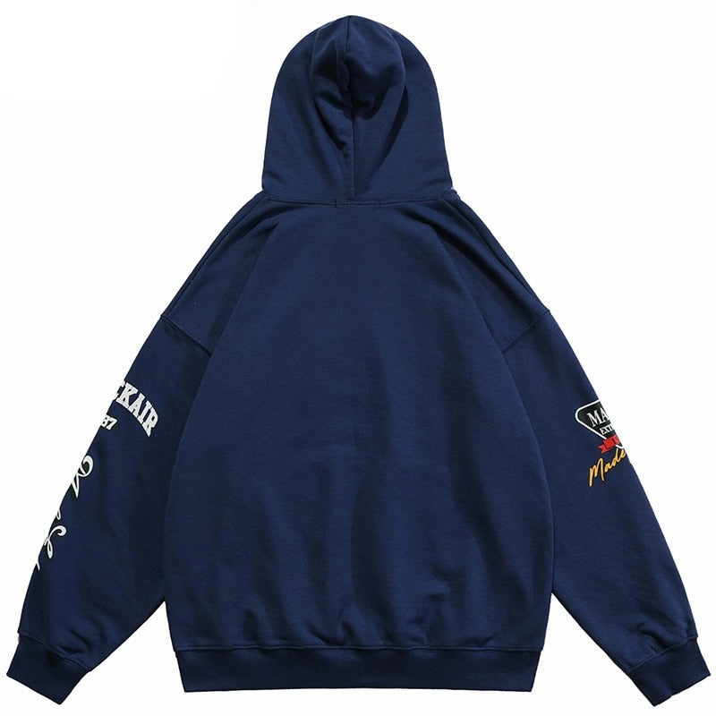 "Free Falling" Graphic Unisex Streetwear Women Men Y2K Hoodie