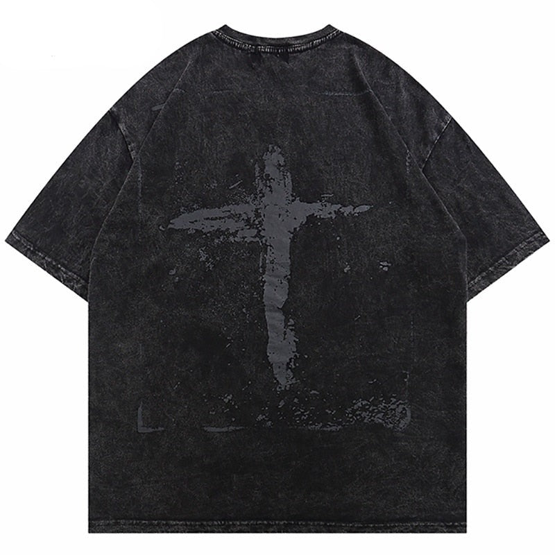 "Forbidden" Graphic Unisex Streetwear Women Men Y2K T-Shirt