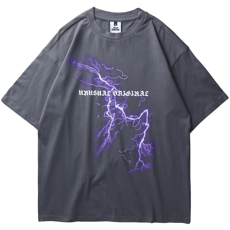 "Moon King" Graphic Unisex Streetwear Vintage Women Men Y2K T-Shirt