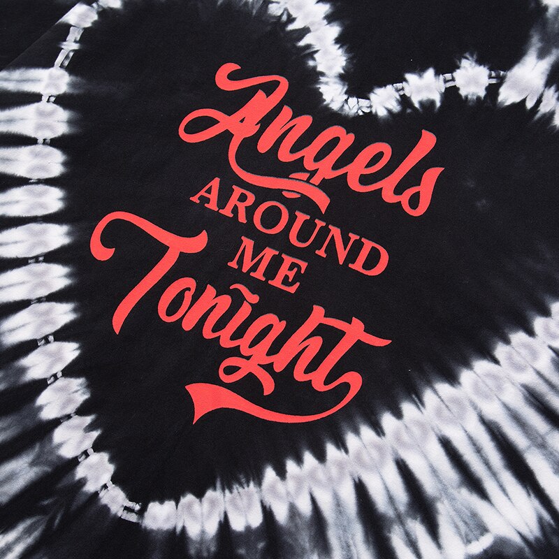 "Angels All Night" Men Women Unisex Graphic Streetwear T-Shirt