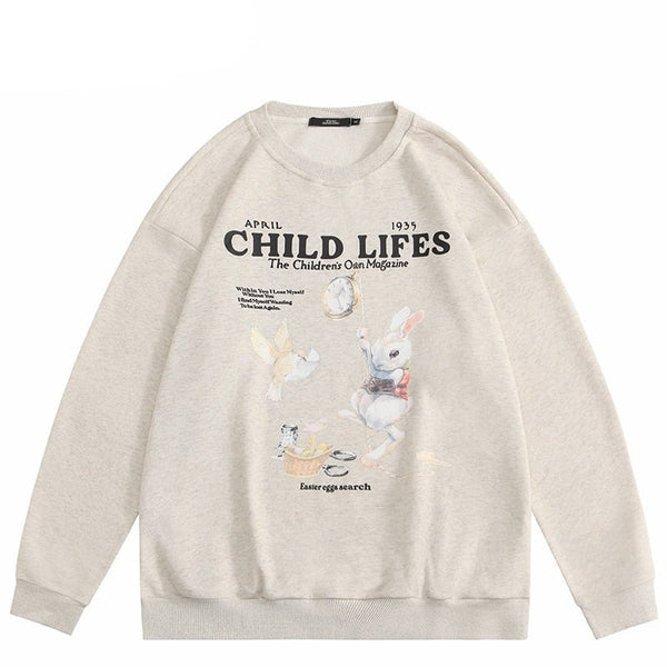 "Children Lies" Unisex Men Women Streetwear Graphic Sweatshirt