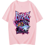 "Bratz For Real" Unisex Men Women Streetwear Graphic T-Shirt