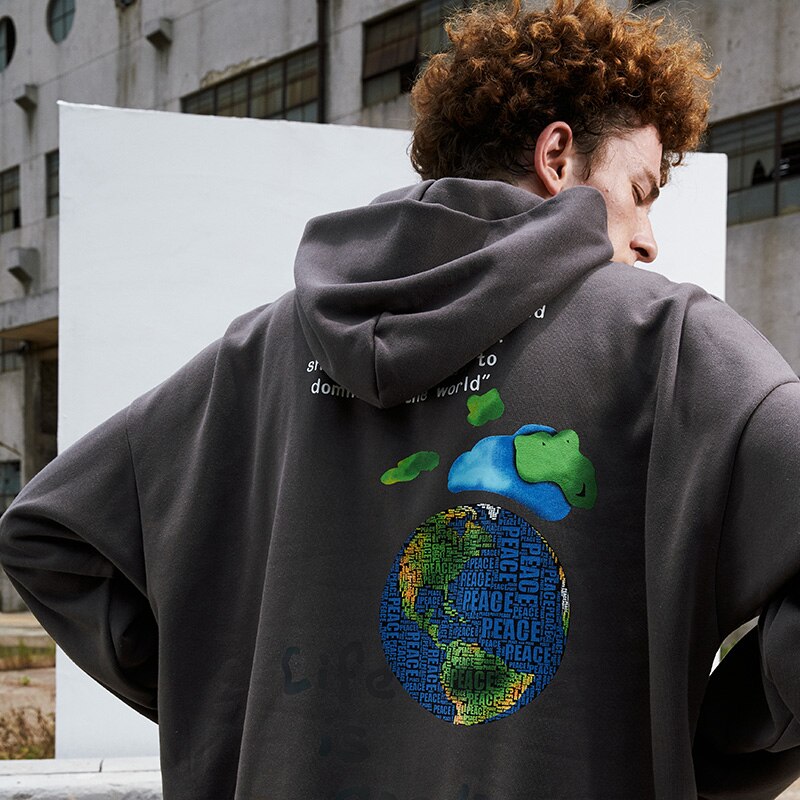 "Life Is Great" Graphic Unisex Streetwear Vintage Women Men Y2K Hoodie