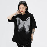 "Bowknot Butterfly" Unisex Men Women Streetwear Graphic T-Shirt