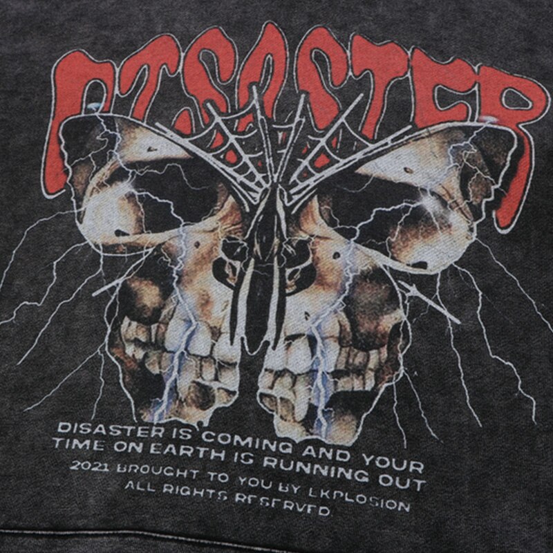 "Booster" Unisex Men Women Streetwear Graphic Hoodie