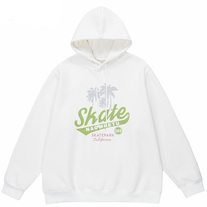 "West Coast Life Style" Graphic Unisex Streetwear Vintage Women Men Y2K Hoodie